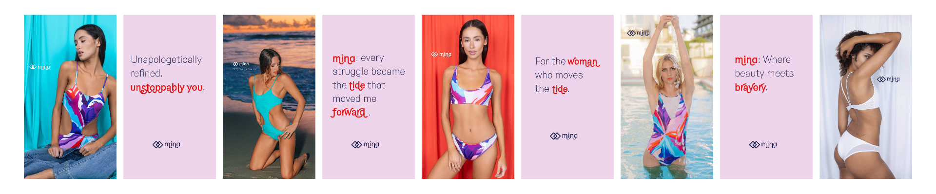 Mina - Luxury swim campaign — image 2